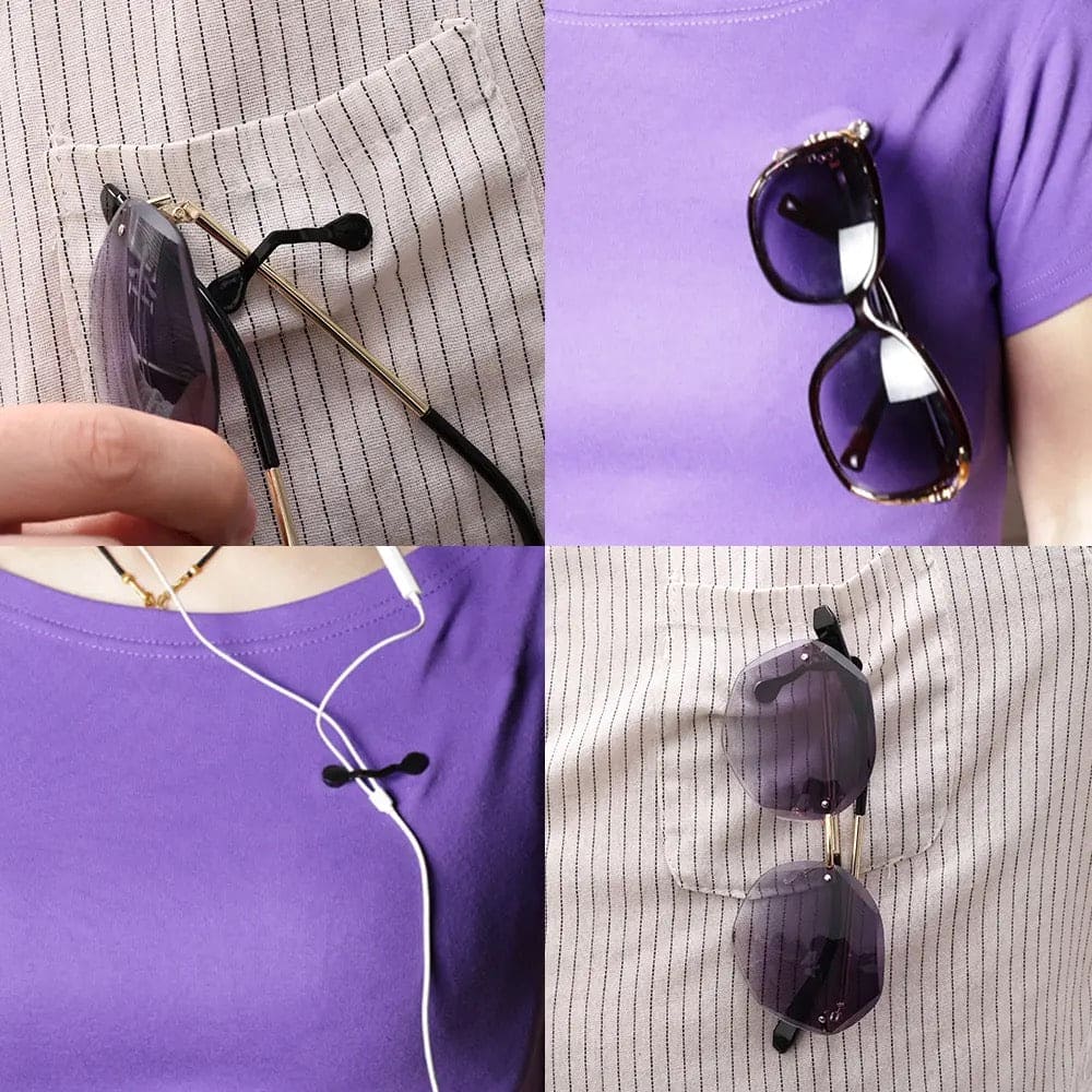 Magnetic Glass Holder, Multifunction Hang Eyeglass Holder, Portable Clothes Magnet Clip, Glasses Brooch Clips Magnetic Glass Holder, Multifunction Hang Eyeglass Holder, Portable Clothes Magnet Clip, Glasses Brooch Clips